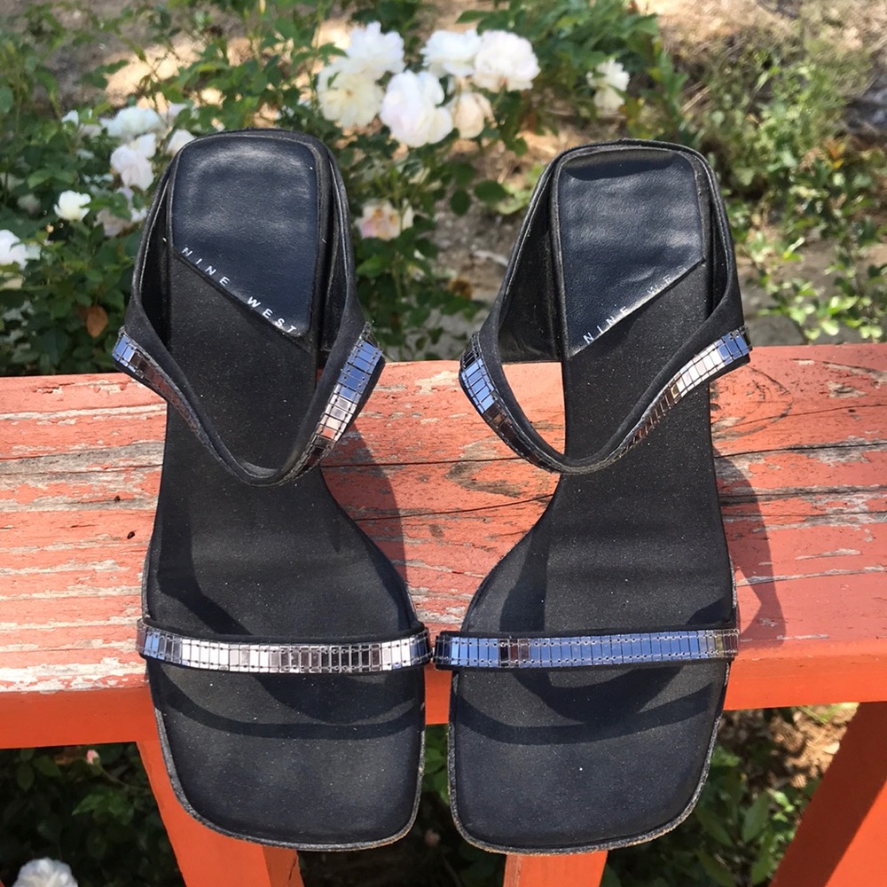 Square toed Nine West shoes